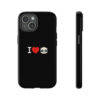 Tough I LOVE PANDAS Black Cases - Image 3