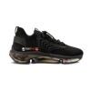 Men's PandaMania Black Mesh Sneakers - Image 4