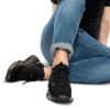 Men's PandaMania Black Mesh Sneakers - Image 10