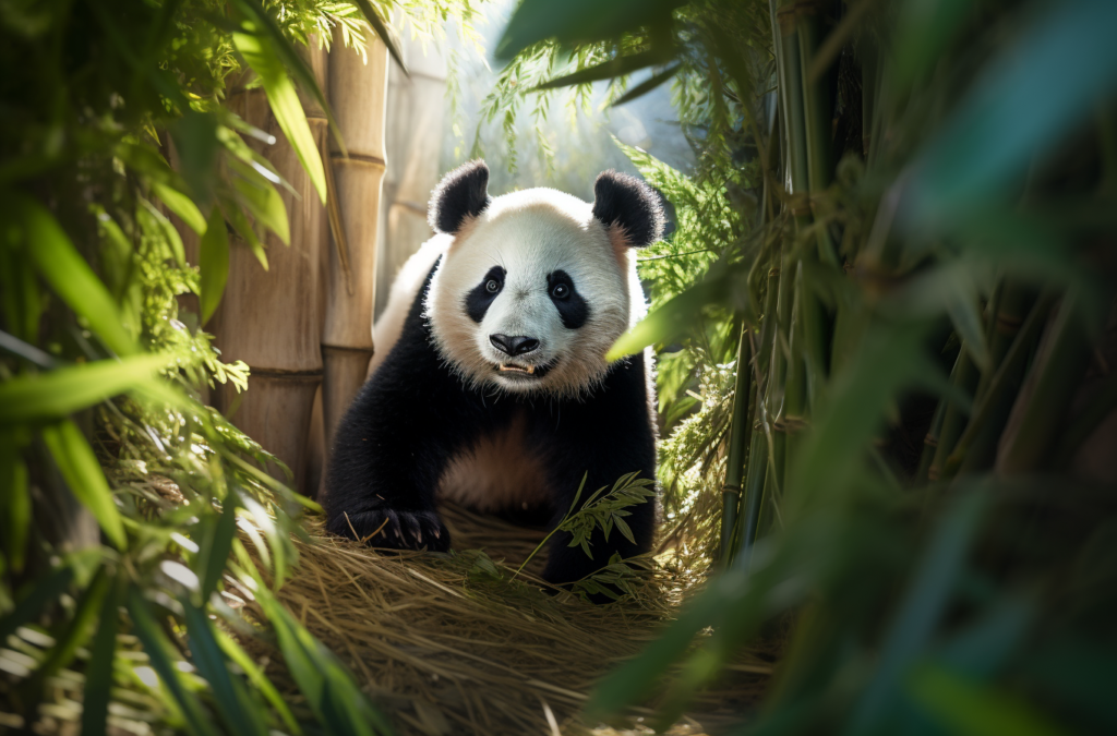 Giant Panda helping us to be the change