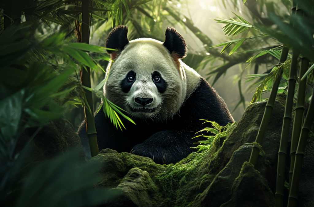 giant panda breaking down alarming statistics